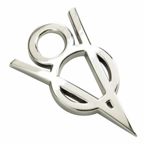 Chrome V8 Badge - Ford Show Parts